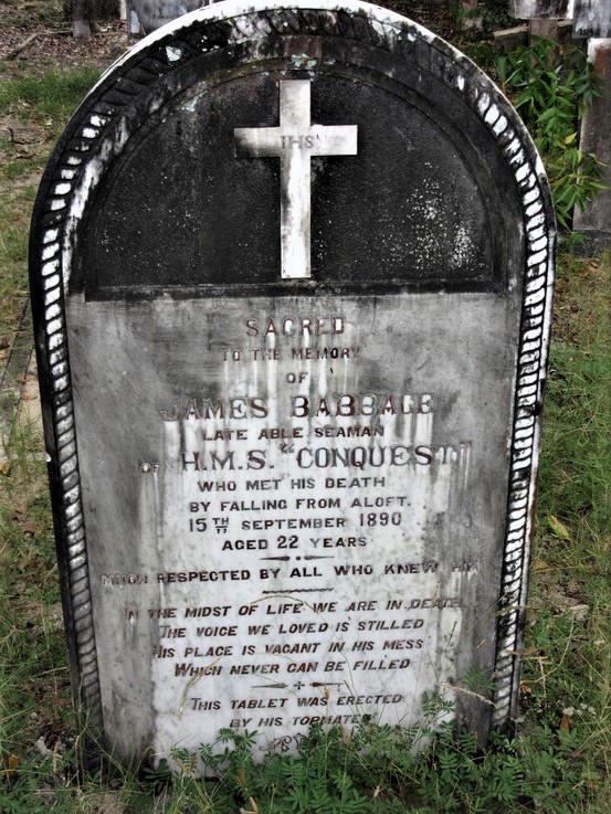 Grave of sailor from HMS Conquest Grave Island Zanzibar Grave of sailor from HMS Conquest Grave Island Zanzibar