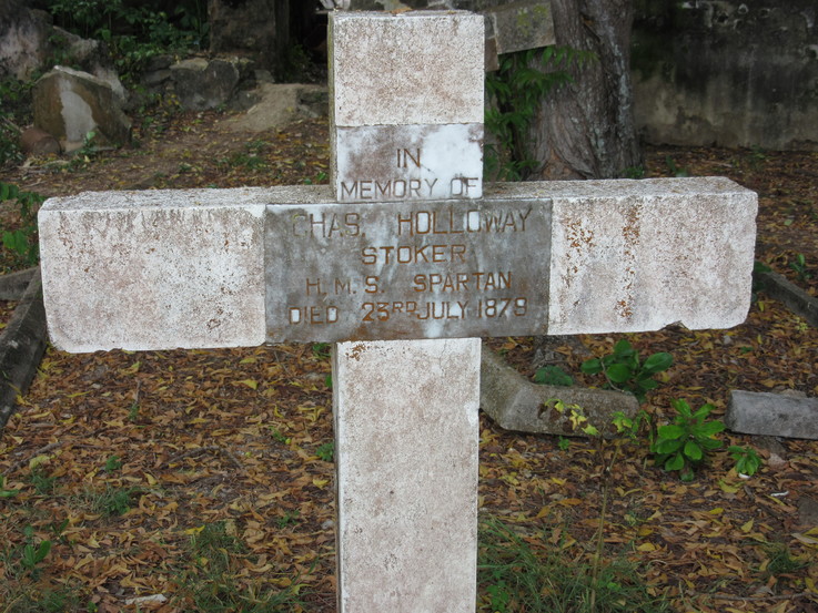 Grave of sailor from HMS Great Northern Grave Island Zanzibar Grave of sailor from HMS Great Northern Grave Island Zanzibar