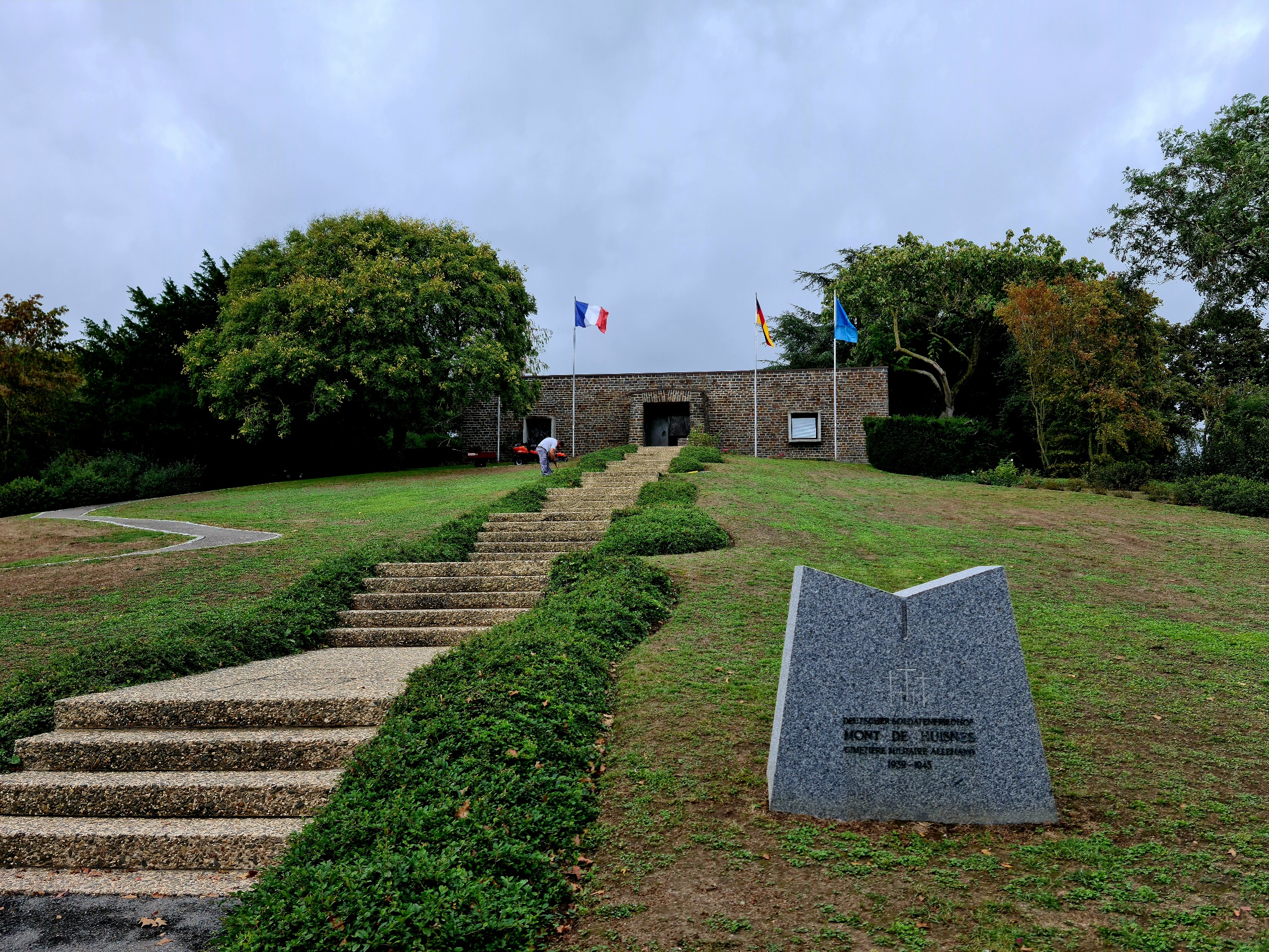 Mont-de-Huisnes German war cemetery, Huisnes-sur-Mer, France